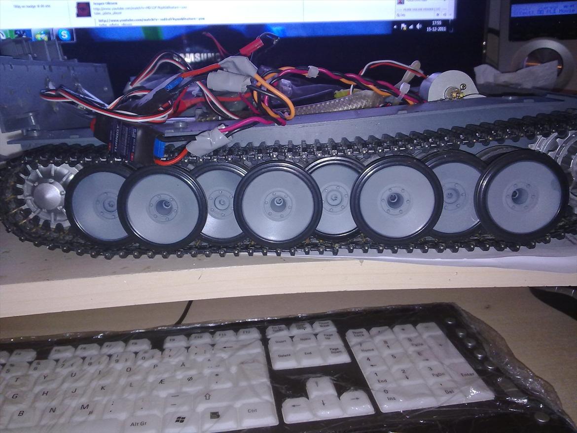 Militær tank Tiger 1 heng long "MOD" FPV billede 14