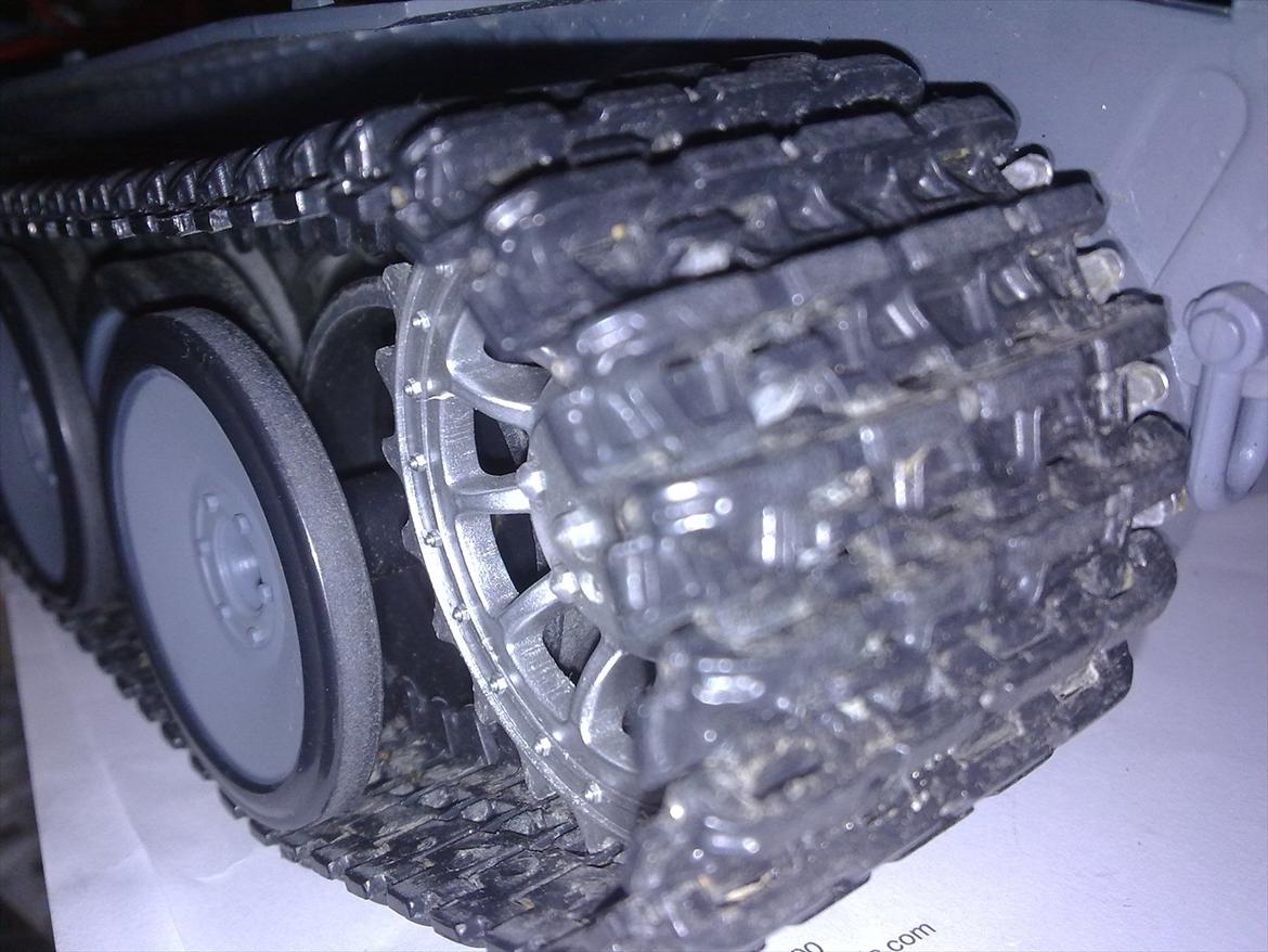 Militær tank Tiger 1 heng long "MOD" FPV billede 15