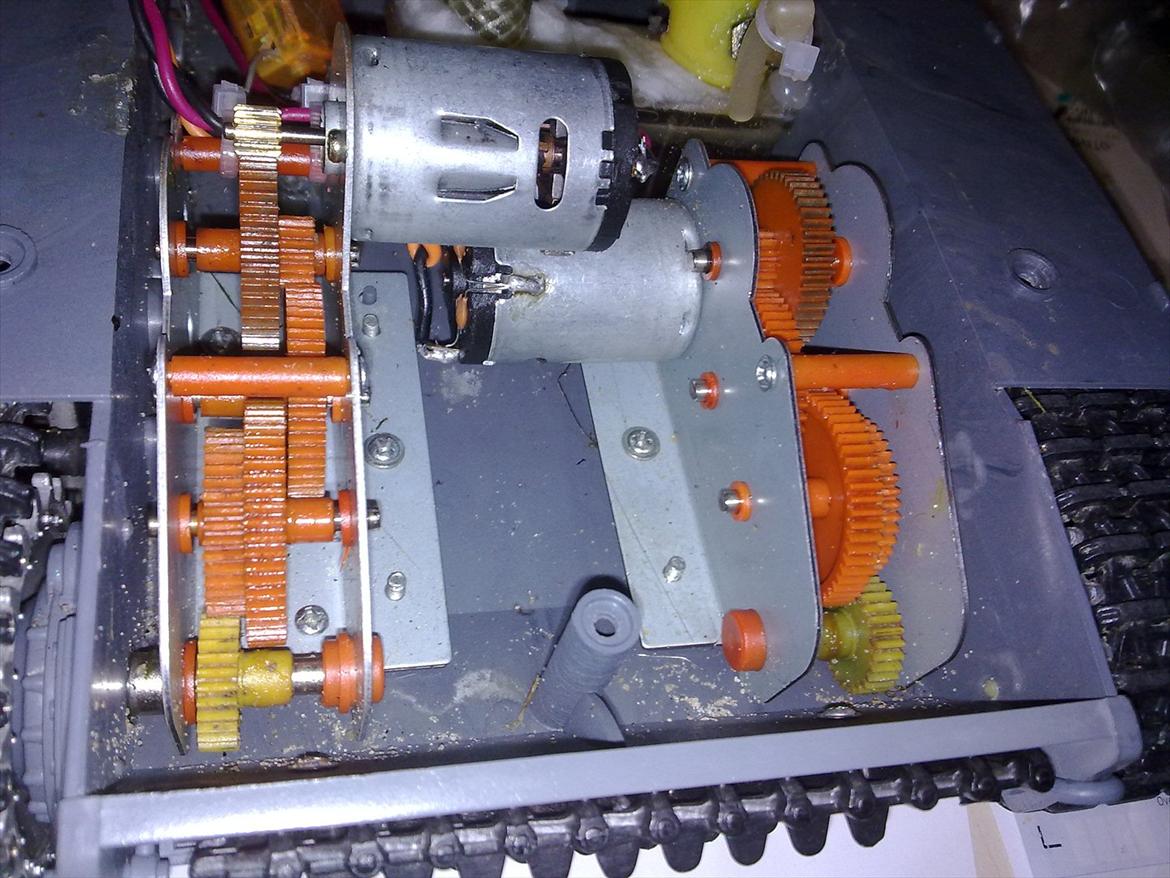 Militær tank Tiger 1 heng long "MOD" FPV billede 16