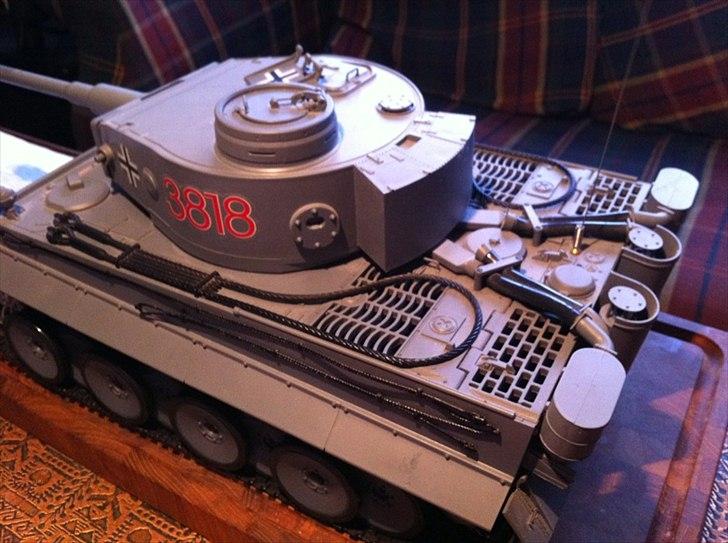 Militær tank Tiger 1 heng long "MOD" FPV billede 17