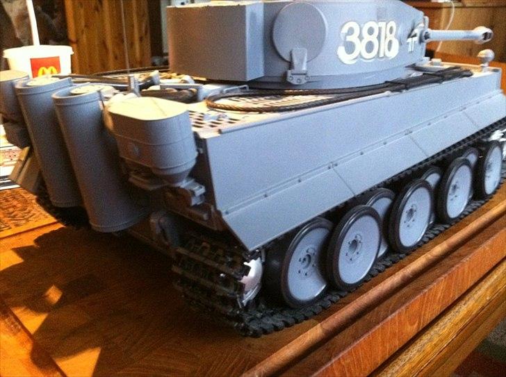 Militær tank Tiger 1 heng long "MOD" FPV billede 20