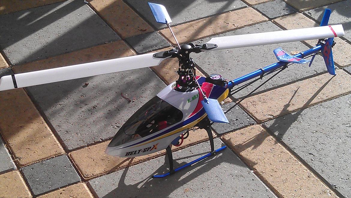 Helikopter belt cp x - helikopterens første solstråler på dansk jord ;-) den er altså fin!! billede 8