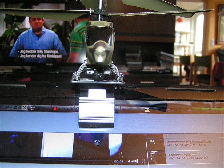 Helikopter Pure Racing - Clip til at holde helikopteren når man ønsker at tage billeder eller video uden af flyve. billede 13