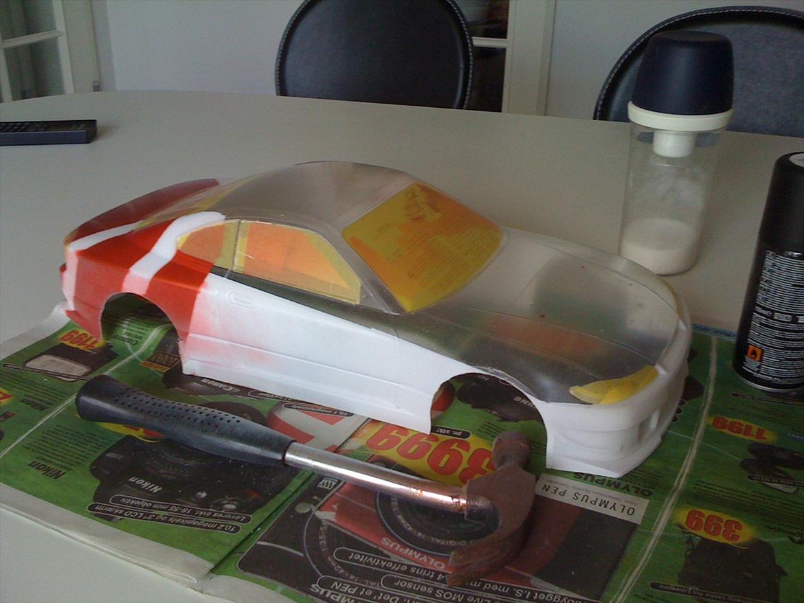 Bil Nissan Silvia s15 costom =)  - lidt billeder at da den blev malet  billede 4