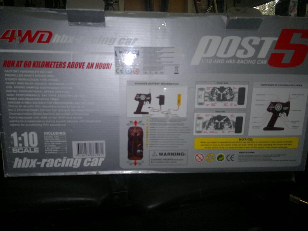 Bil HBX TG-01 4WD Onroad billede 20