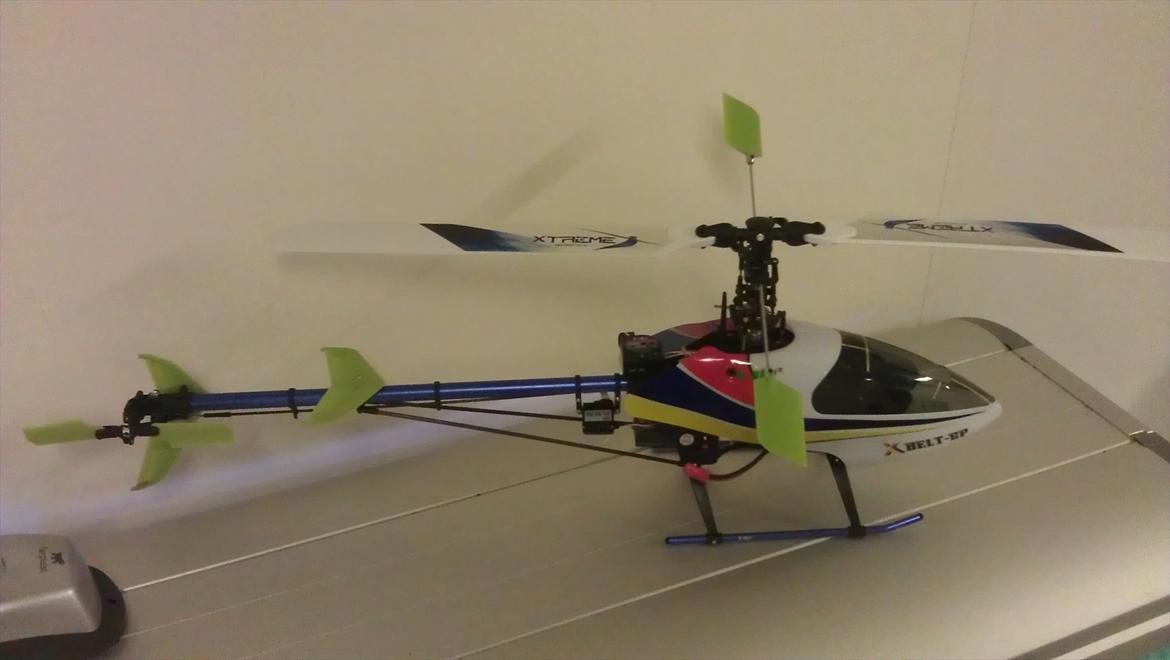 Helikopter belt cp x - dele udskiftet til grøn 
tail blade sæt, paddle sæt,
Tail rotor blade
og nye rotor blades
(Fibre Blades 315mmX3mm) pic 2 billede 2