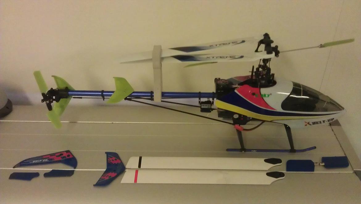 Helikopter belt cp x - helheds billede af det der er udskiftet billede 4