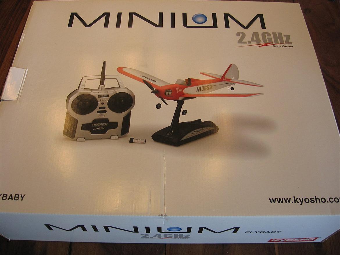 Fly Kyosho Minium fly-baby billede 2