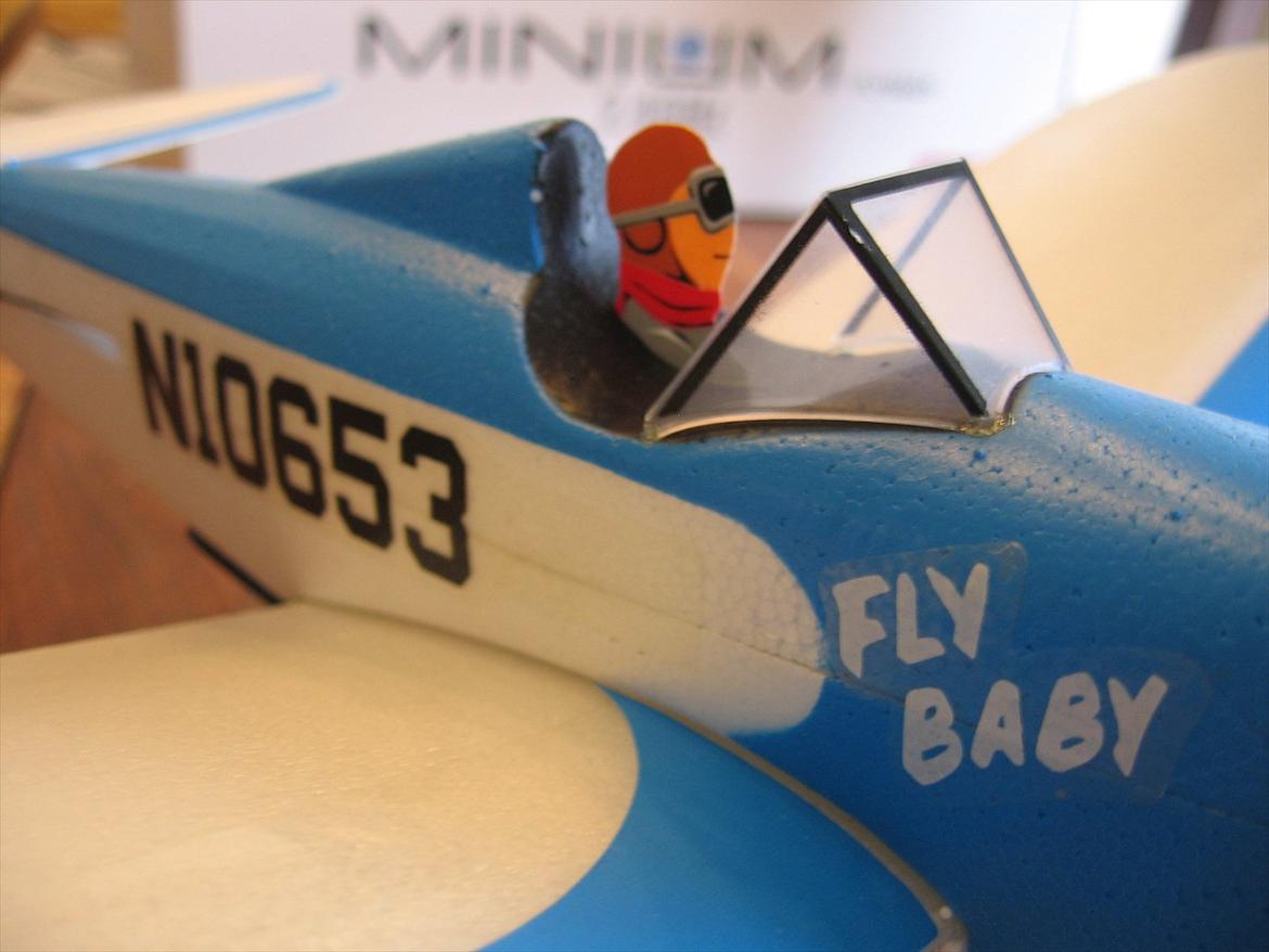 Fly Kyosho Minium fly-baby billede 6