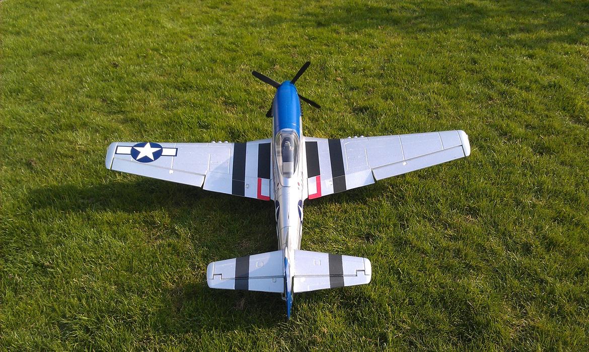 Fly P-51 Mustang "Petie the 2nd" DØD billede 4