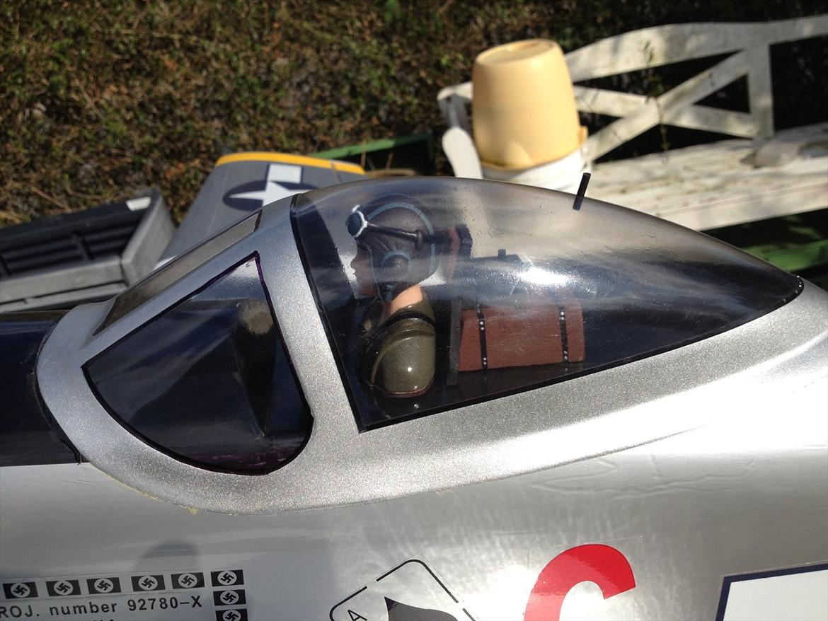 Fly P51 Mustang "Scale" billede 7