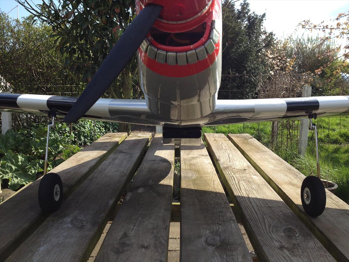 Fly P51 Mustang "Scale" billede 8