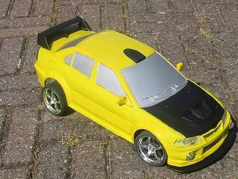 Bil Mitsubishi Lancer Evo QD - Oppe fra , på fliser .. :o billede 5
