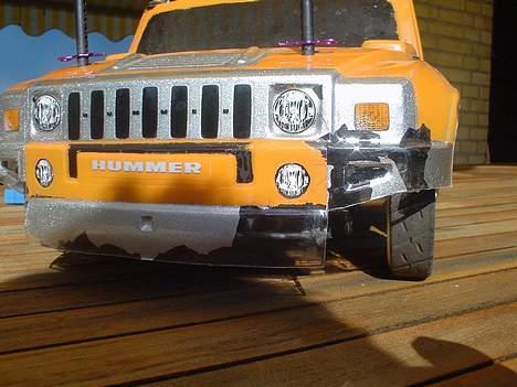 Bil Hummer H2 (QD) *SÆLGES* - Jhaa, bjælke er ikke godt, specielt ikke når det ligger i vejen... billede 5