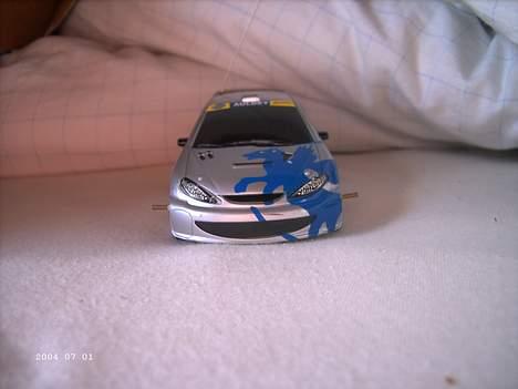 Bil race-tin peugeot 206 - før.. billede 1