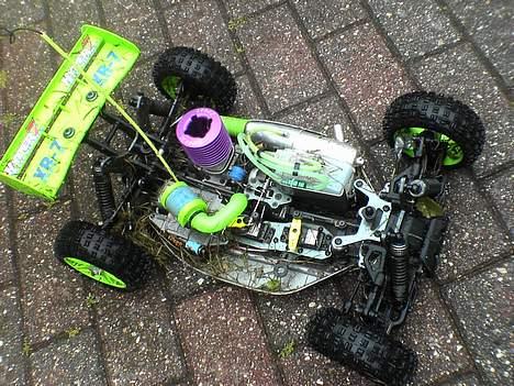 Buggy Hobao Hyper 7 | Sælges |  - Efter lidt ´cruisen´ i vådt græs (lig mærke til nyt køletårn) billede 6