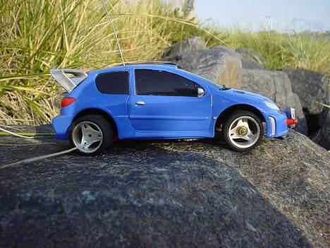 Bil 206 race tin billede 8