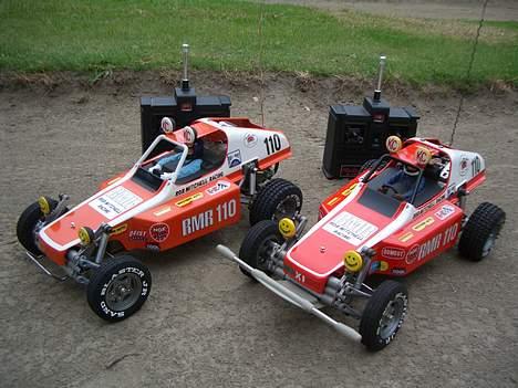 Buggy Tamiya SRB Rough Rider#2 - Her kan man se forskellen på farverne... Derudover ikke den store forskel, hehe.. billede 9
