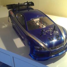 Bil Tamiya TT-01E kulfiber opgradering fra 3Racing