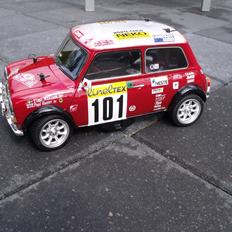 Bil Mini Cooper rally Tamiya M05.