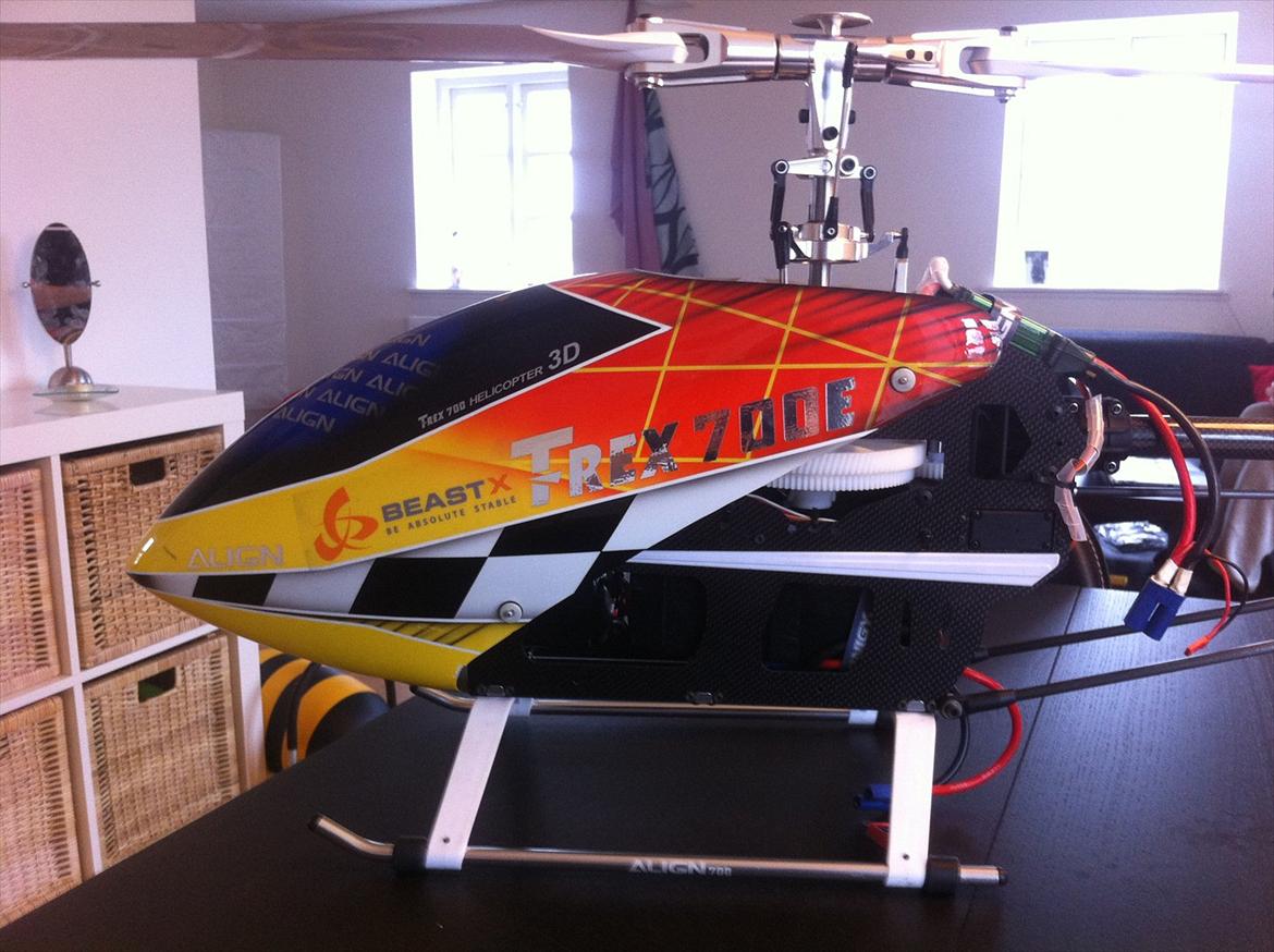 Helikopter Align T-Rex 700E V2 BeastX Super Combo billede 5