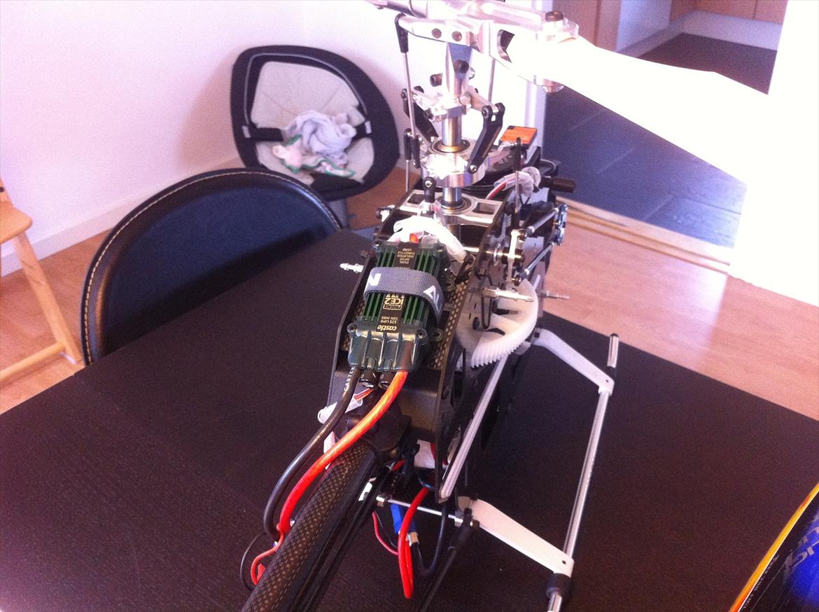 Helikopter Align T-Rex 700E V2 BeastX Super Combo billede 7