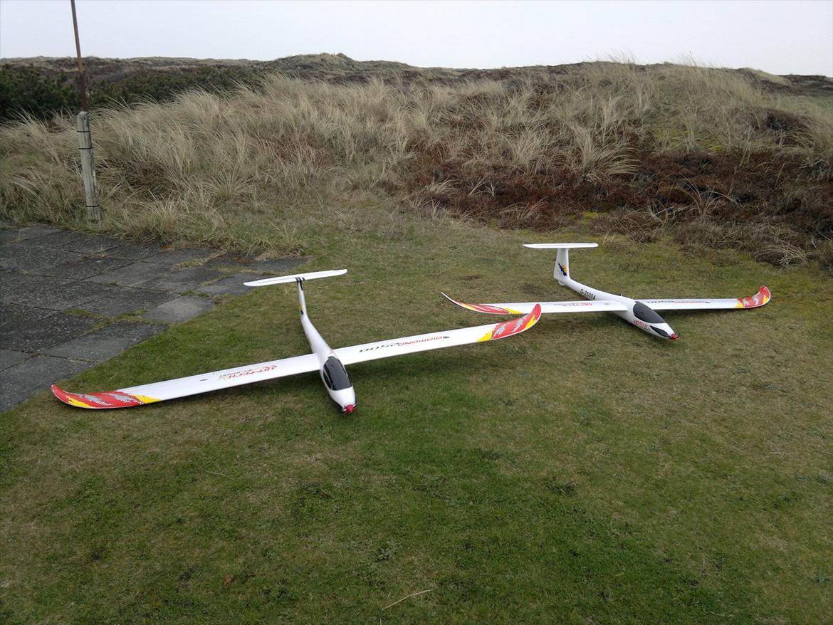 Fly Diamond 2500 - De 2 store "fugle" cool når de er i luften sammen billede 4
