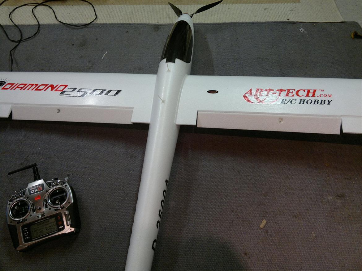 Fly Diamond 2500 - Flap servo test billede 8