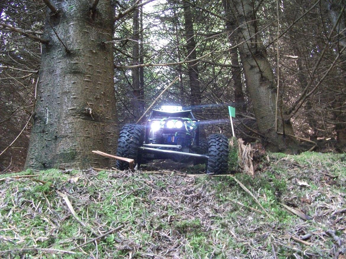 Off-Roader Axial Wraith (Brutalis) BYTTET billede 14