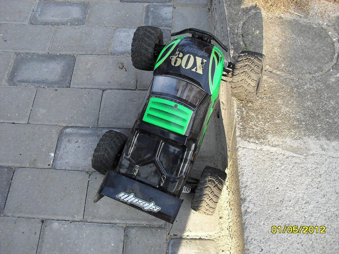 Off-Roader Stealth X09 Truggy Brushless 2.4GHz  billede 2