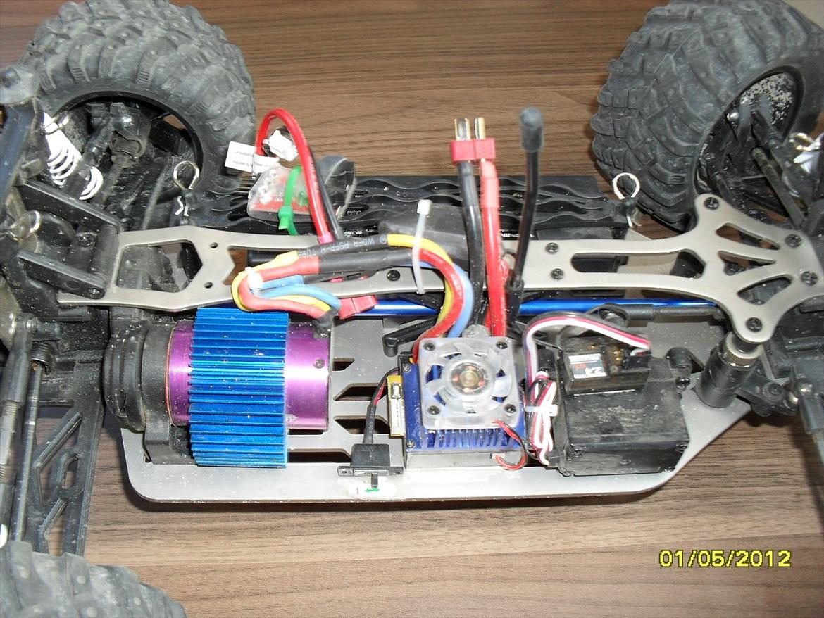 Off-Roader Stealth X09 Truggy Brushless 2.4GHz  billede 7