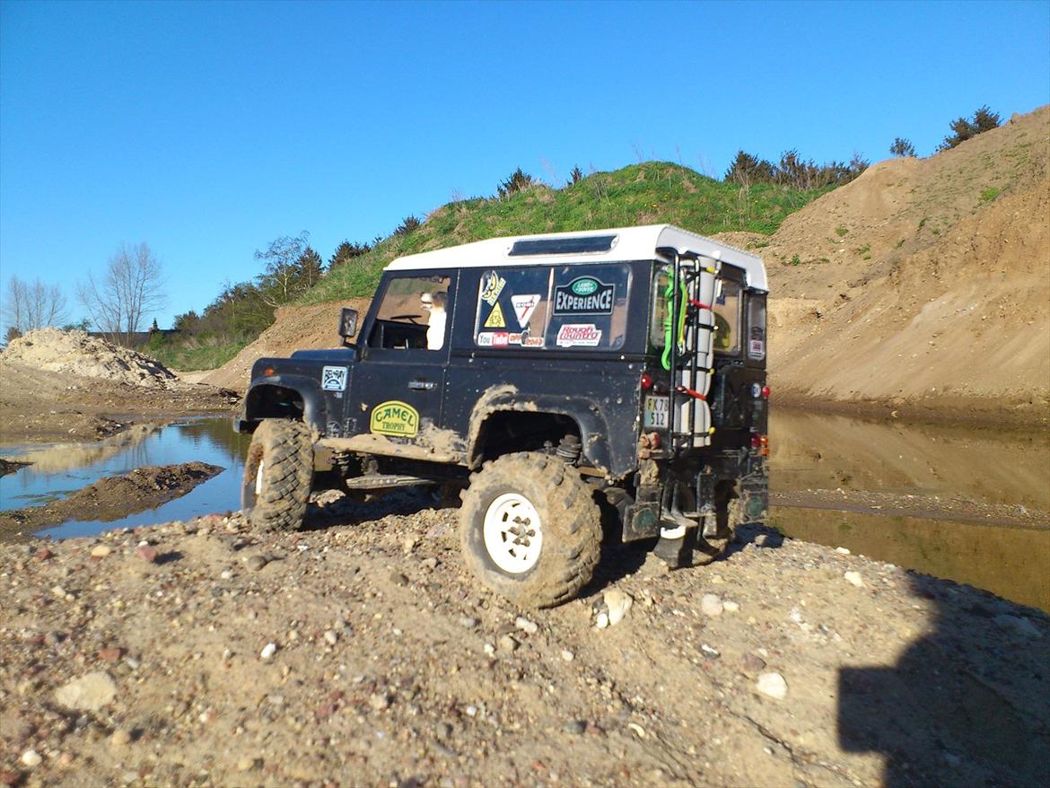 Off-Roader Defender D90   (Scx10) billede 4