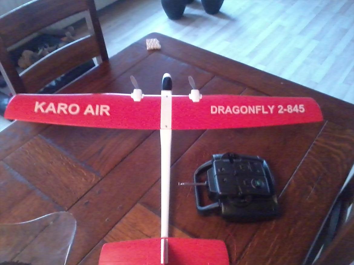 Fly karo air dragonfly 2-845- fløjet væk ?? - her ses den oppe bagfra  billede 3