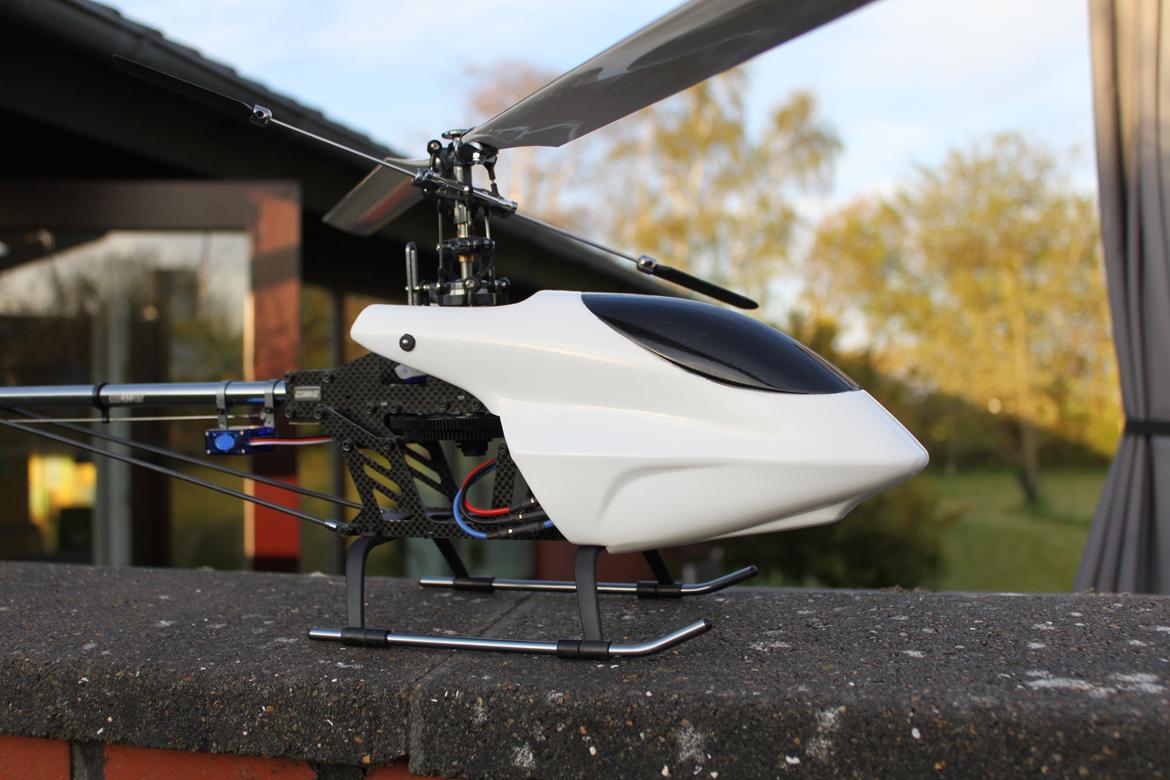 Helikopter 6CH HK-450GT CCPM 3D Fuld Alu & Carbon billede 1