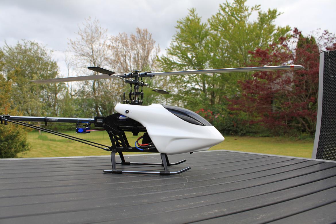 Helikopter 6CH HK-450GT CCPM 3D Fuld Alu & Carbon billede 4