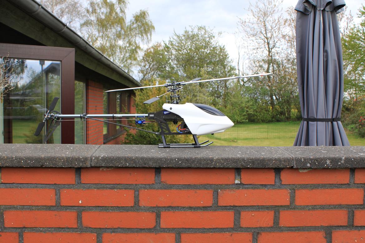 Helikopter 6CH HK-450GT CCPM 3D Fuld Alu & Carbon billede 3