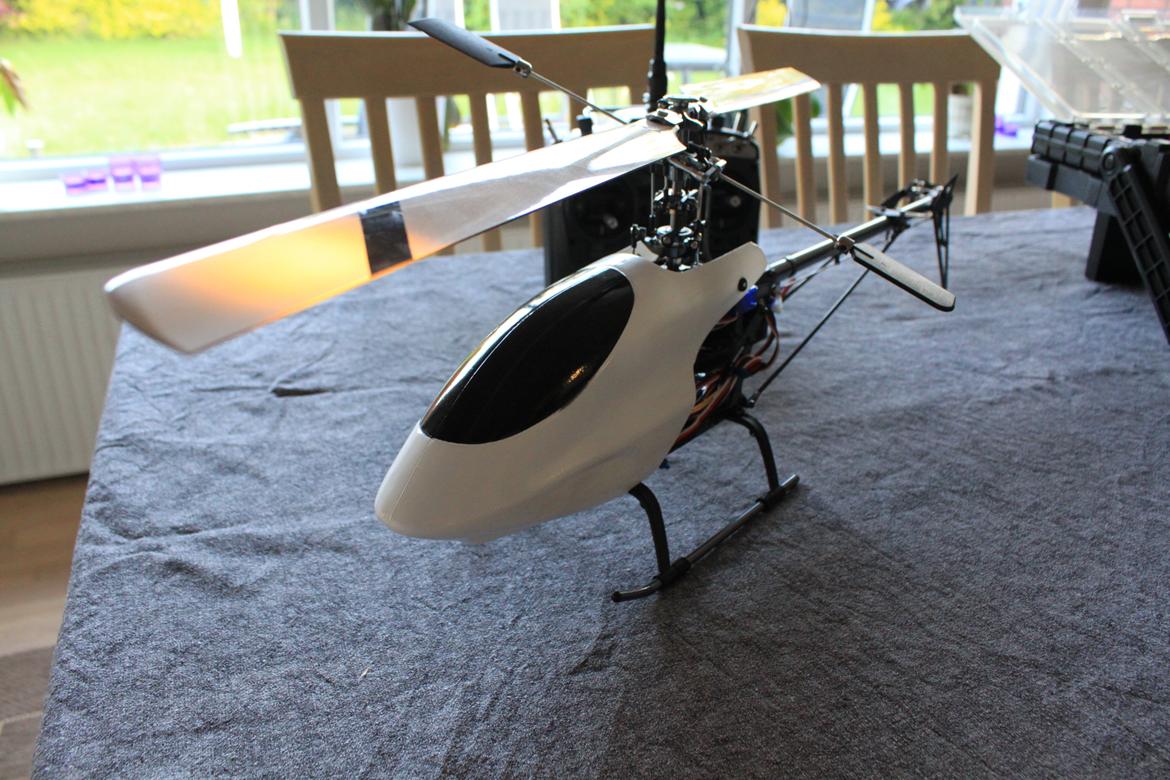 Helikopter 6CH HK-450GT CCPM 3D Fuld Alu & Carbon billede 9