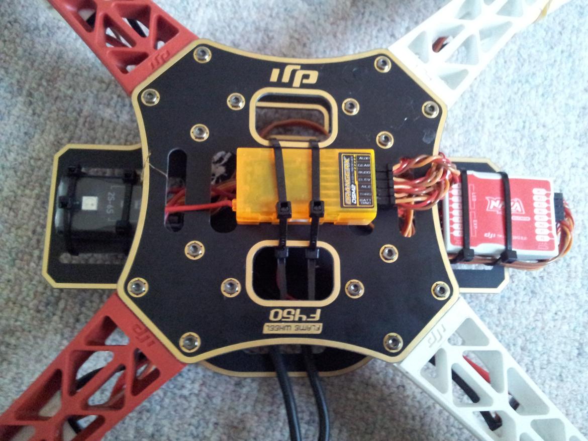 Multirotor dji naza flamewheel 450 billede 8