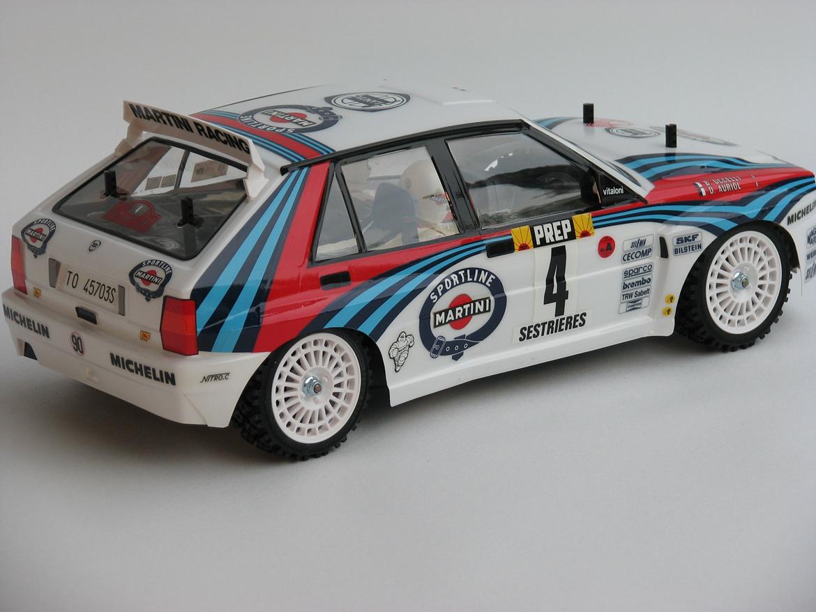 Bil Tamiya Lancia Delta Integrale (TT-01 58342) billede 4