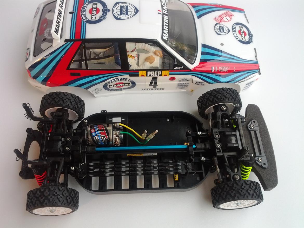 Bil Tamiya Lancia Delta Integrale (TT-01 58342) billede 7