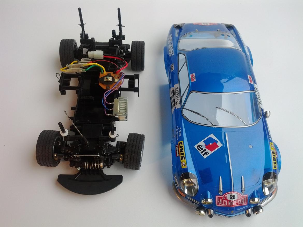 Bil Tamiya Renault Alpine A110 (M-02 58168) billede 9