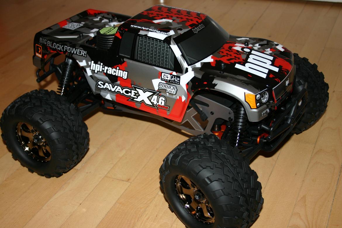 Truck HPI Savage X 4.6 [OMBYGGET] billede 2