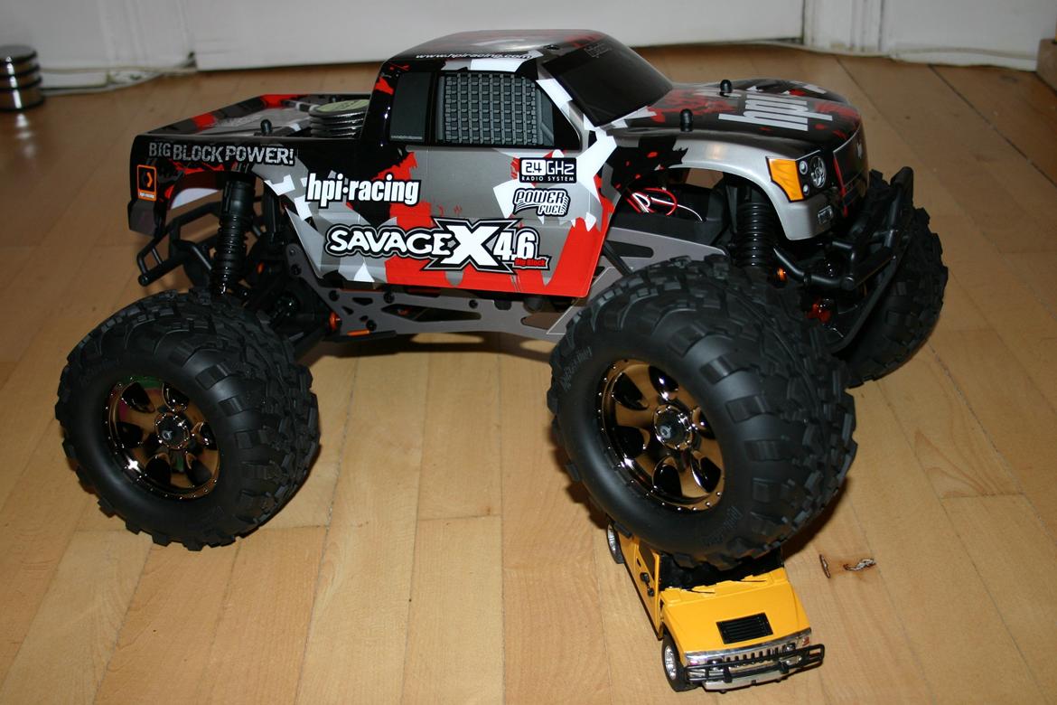 Truck HPI Savage X 4.6 [OMBYGGET] billede 15