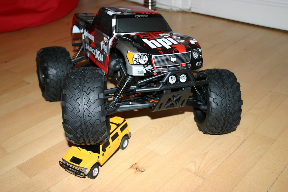 Truck HPI Savage X 4.6 [OMBYGGET] billede 16