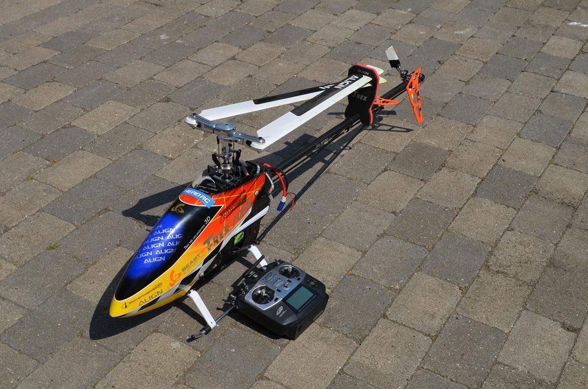 Helikopter Align T-Rex 700E V2 BeastX Super Combo billede 12