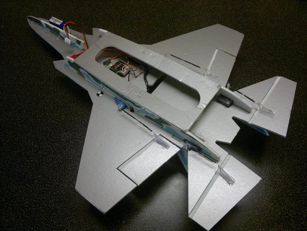 Fly Mini F 35 in-door Version II billede 3