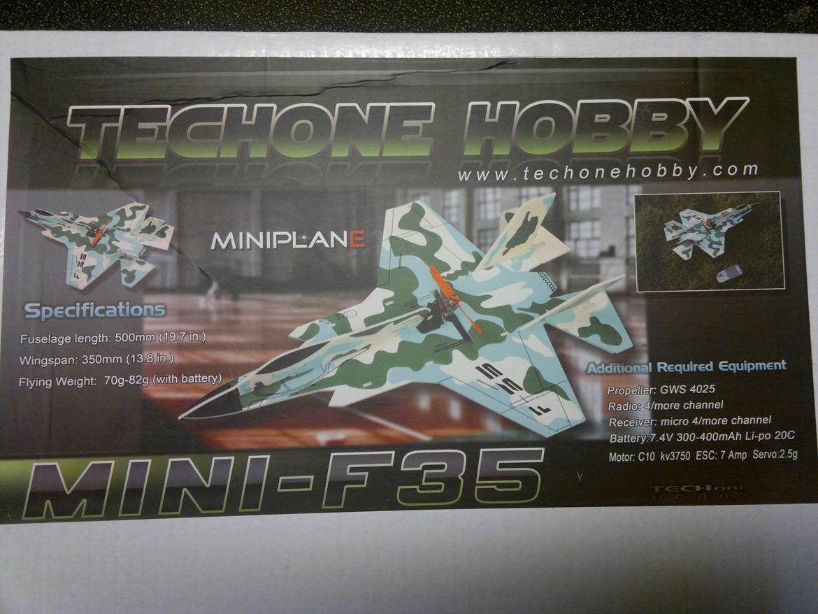 Fly Mini F 35 in-door Version II billede 11