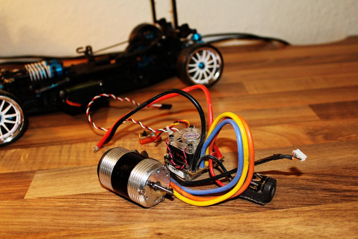 Bil Tamiya TA-06 PRO - Novak 8,5 turns brushless combo, sidder nu i min Nanda Rally billede 9