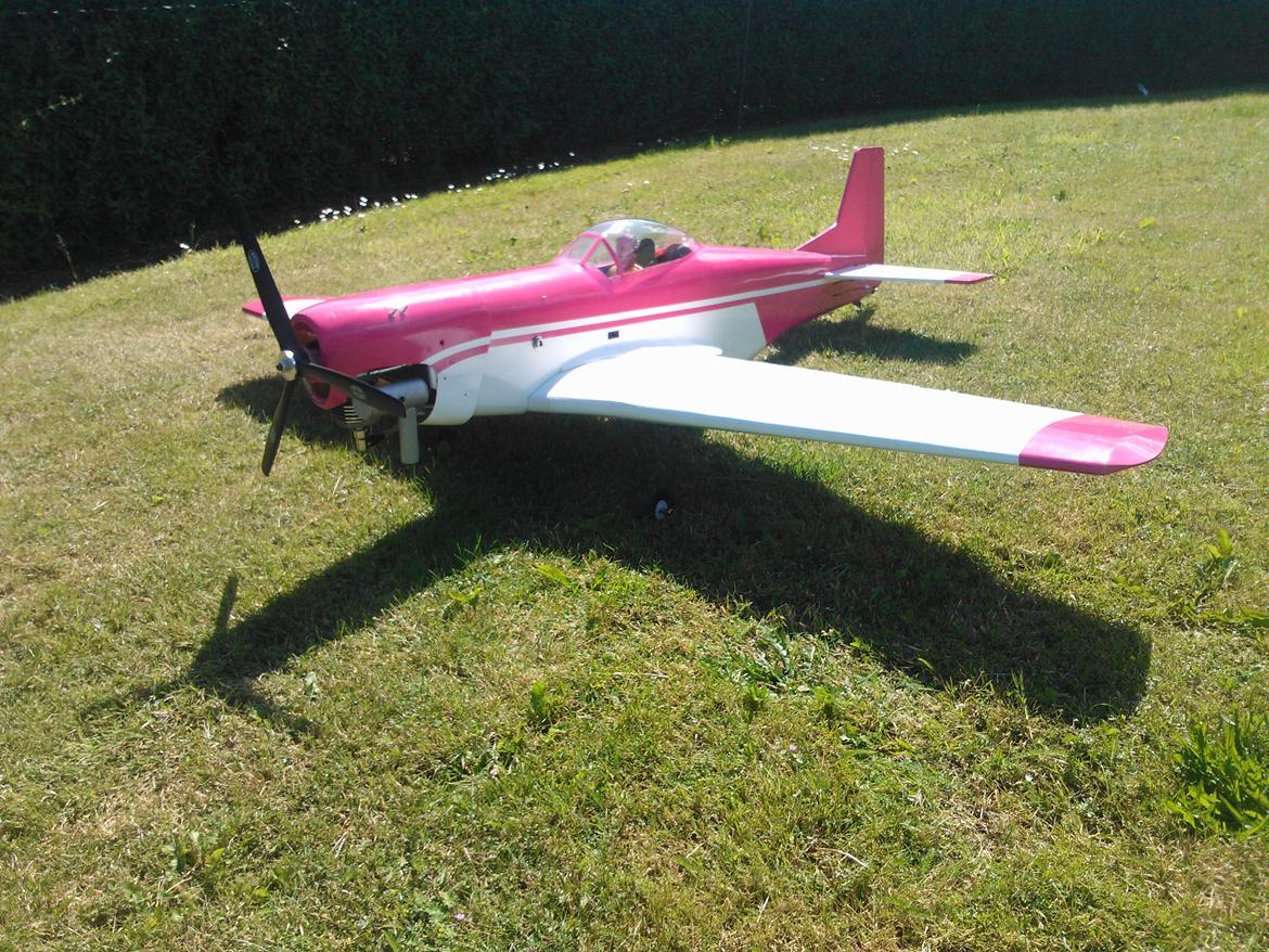 Fly Mustang P51 (Brumme) billede 2