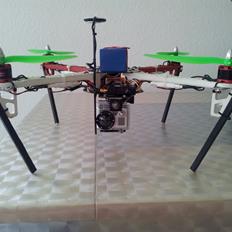 Multirotor dji f450 naza-m+gps fpv go pro 2
